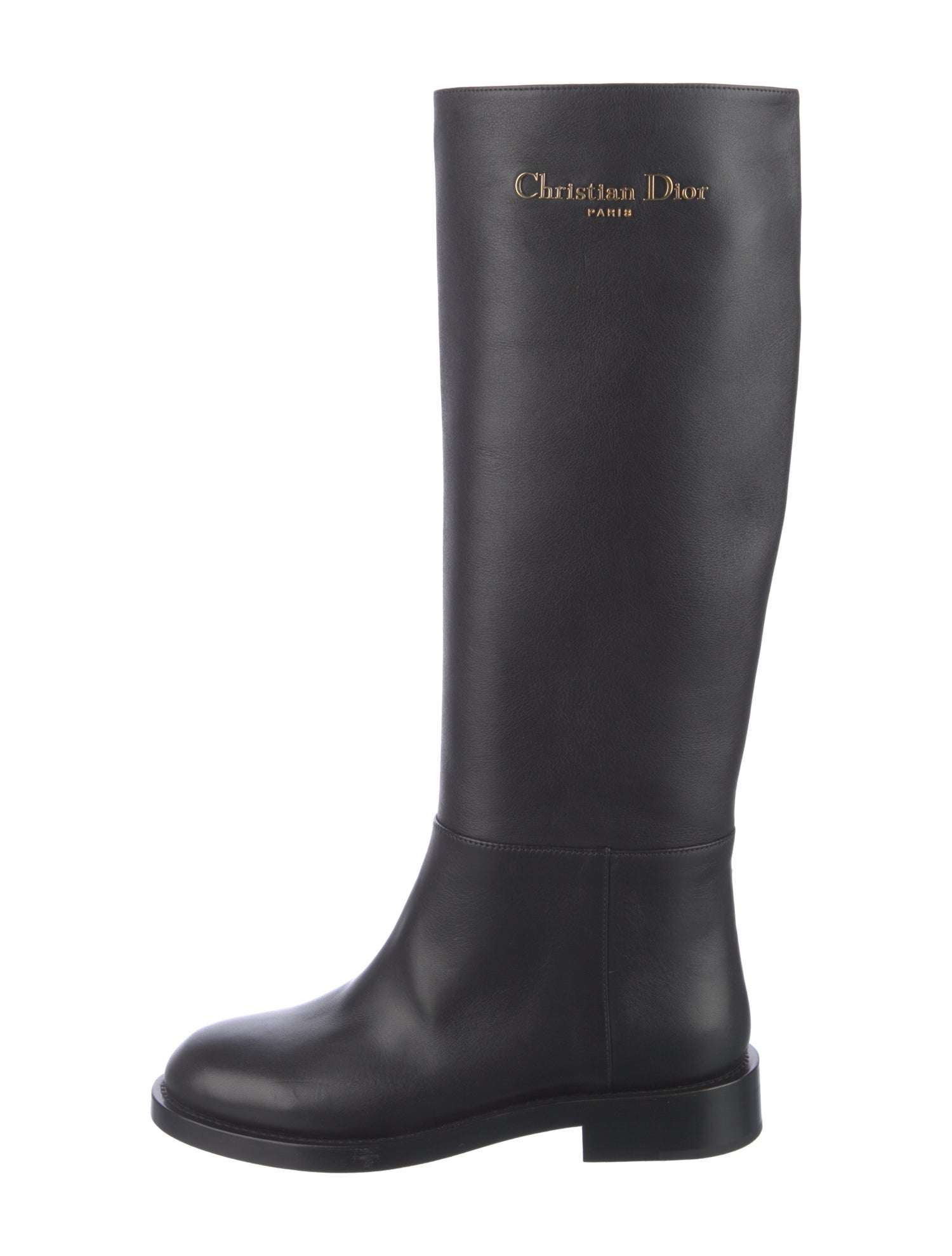 Christian Dior Leather Riding Boots