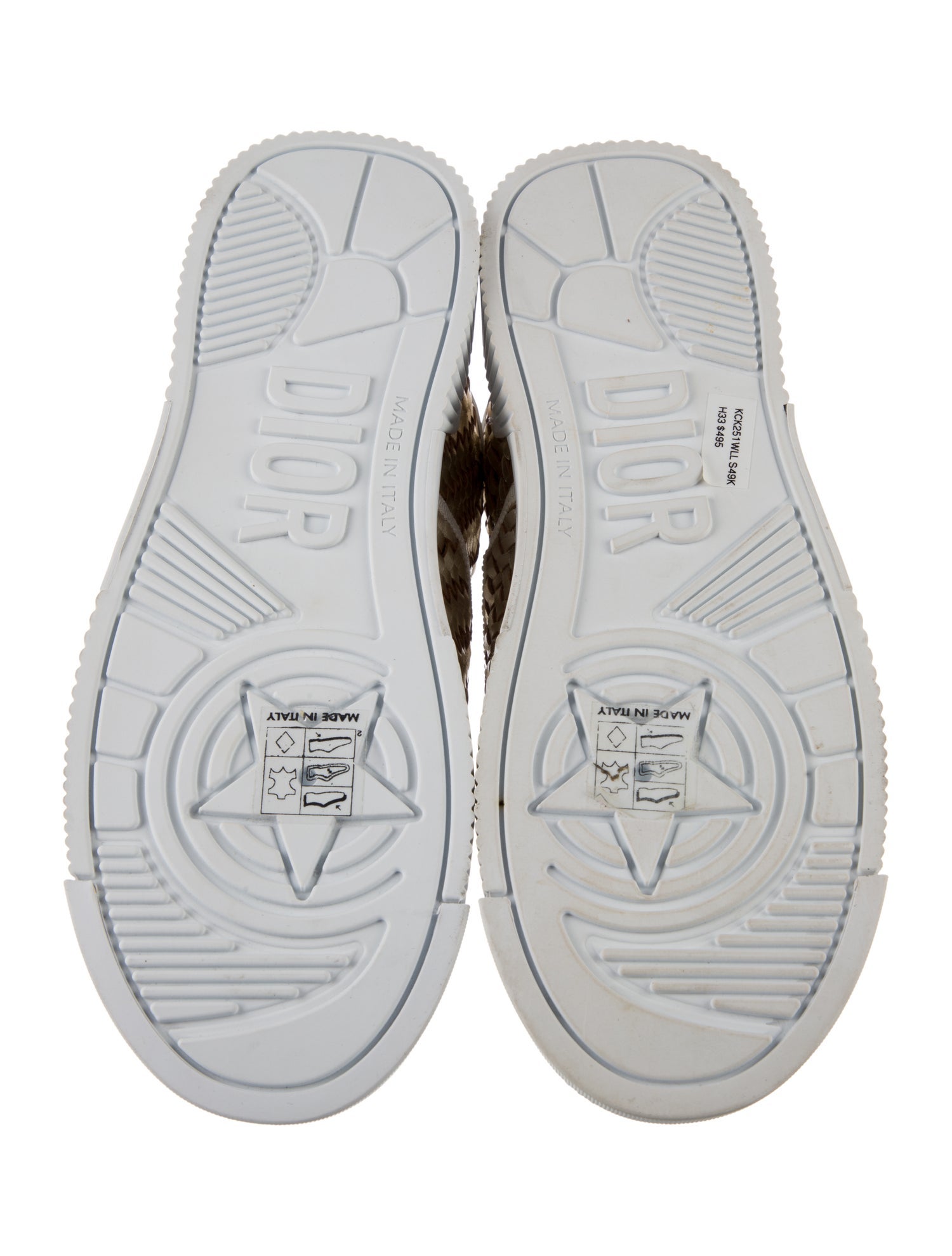 Christian Dior D-Smash Sneakers