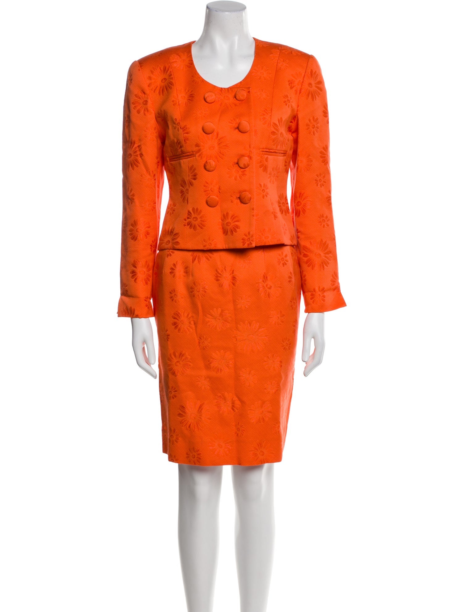 Christian Dior Vintage Late 1980's - Early 1990's Skirt Suit
