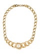 Christian Dior Vintage Faux Pearl Chain Necklace