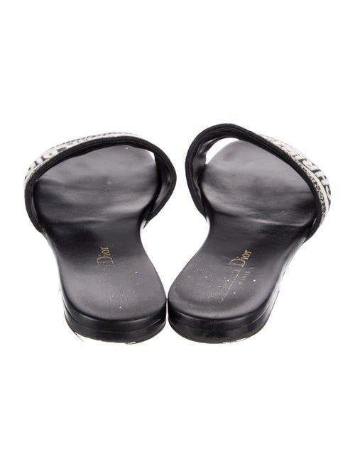 Christian Dior Canvas Printed Flats