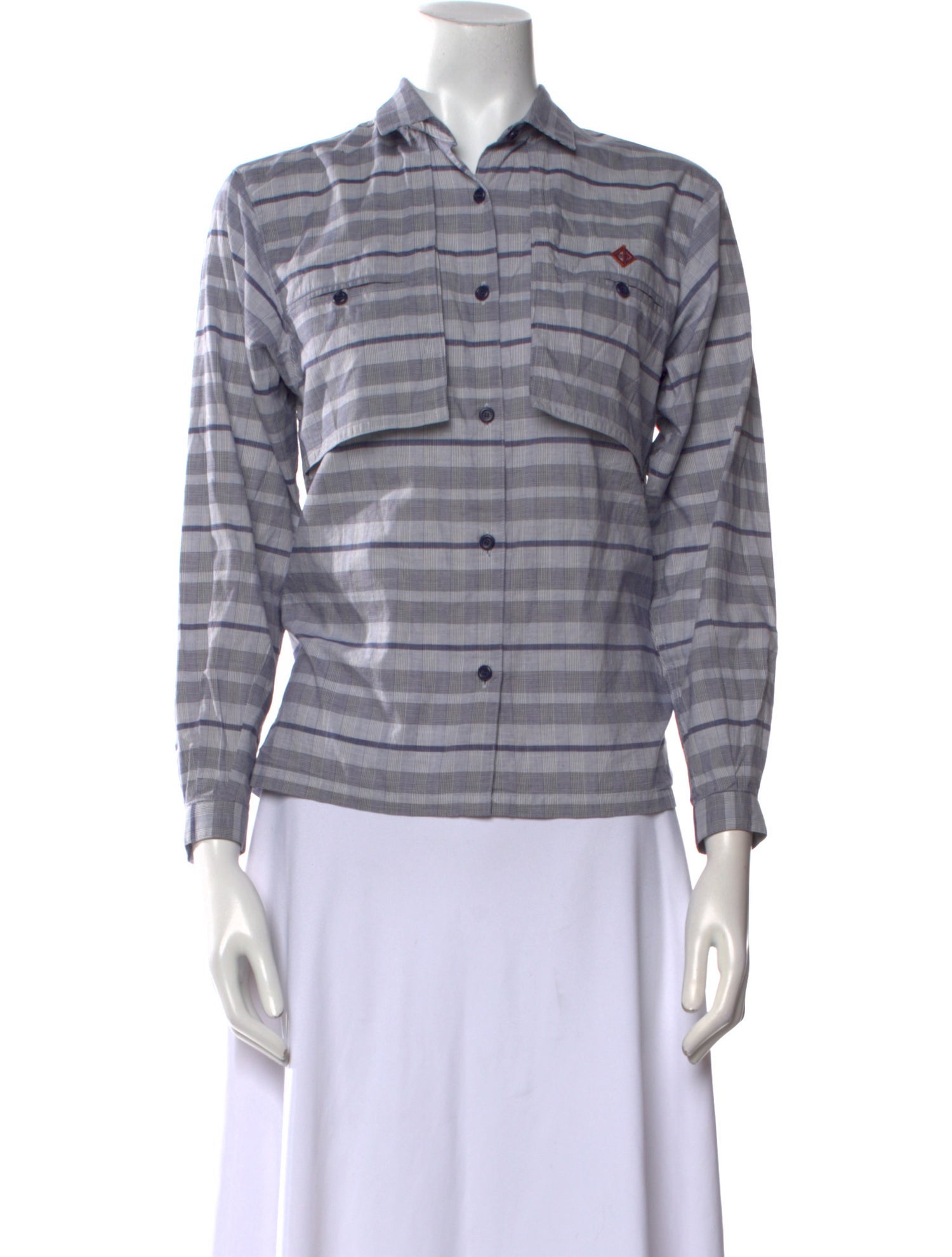 Christian Dior Vintage 1980's Button-Up Top