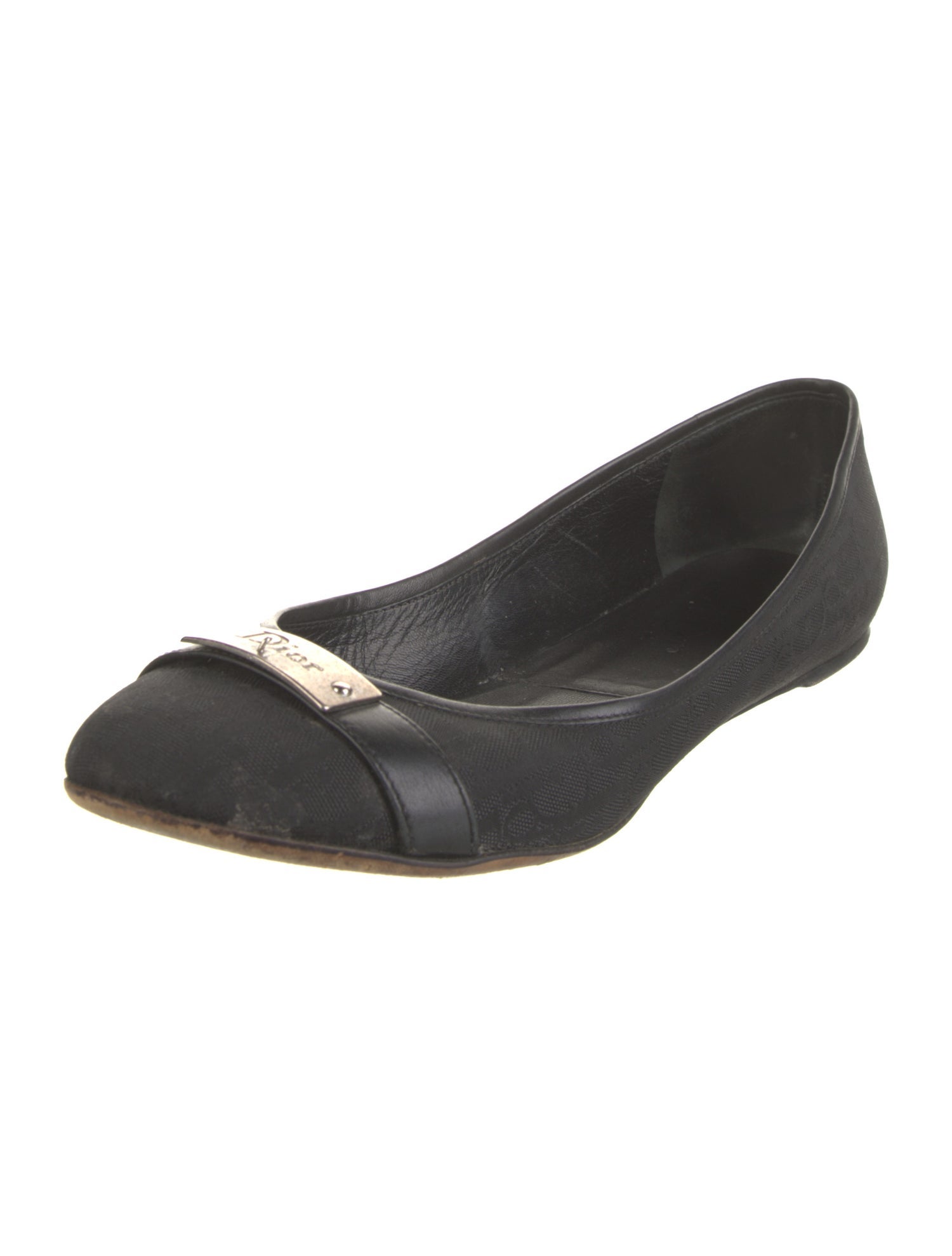 Christian Dior Leather Ballet Flats