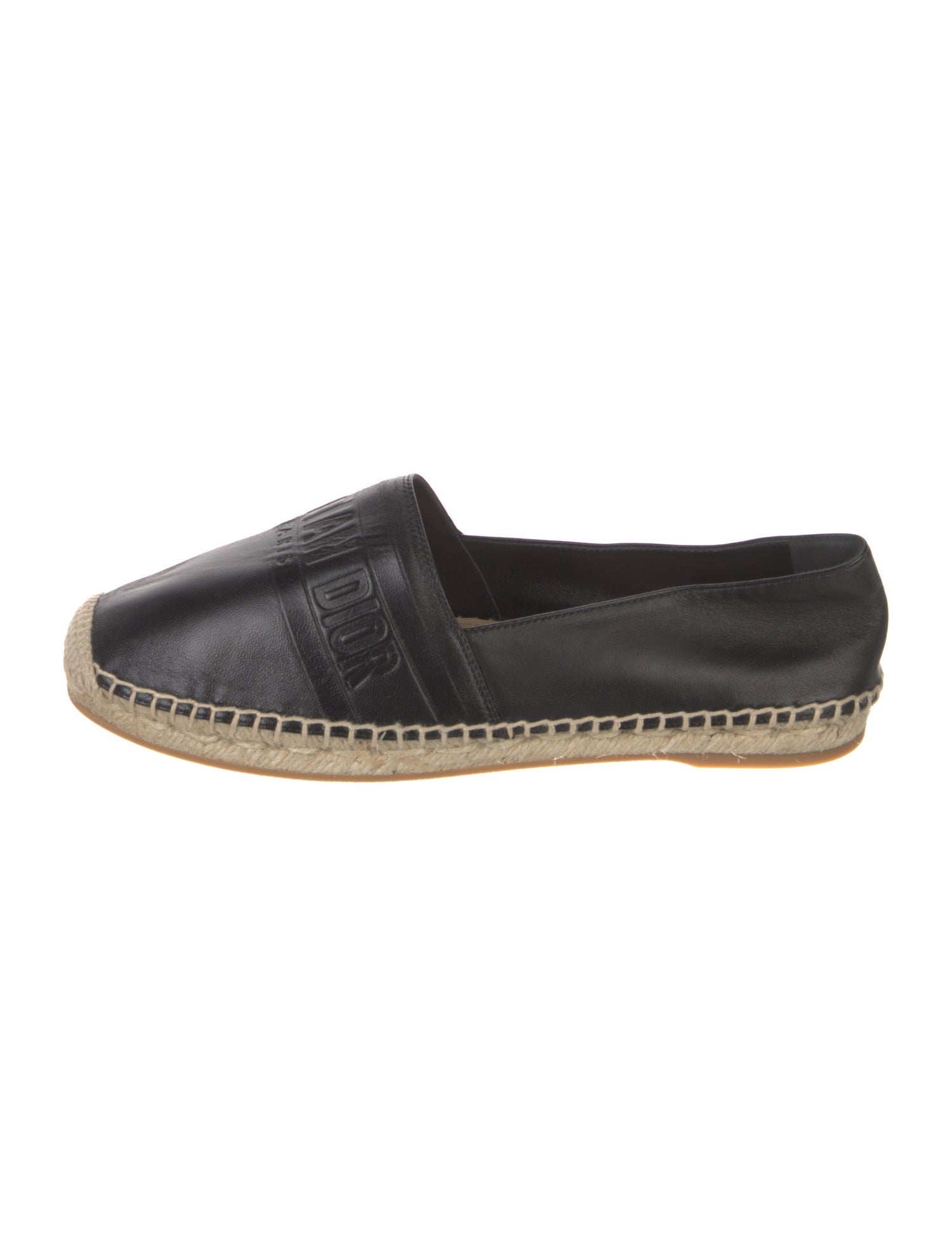 Christian Dior Leather Espadrilles