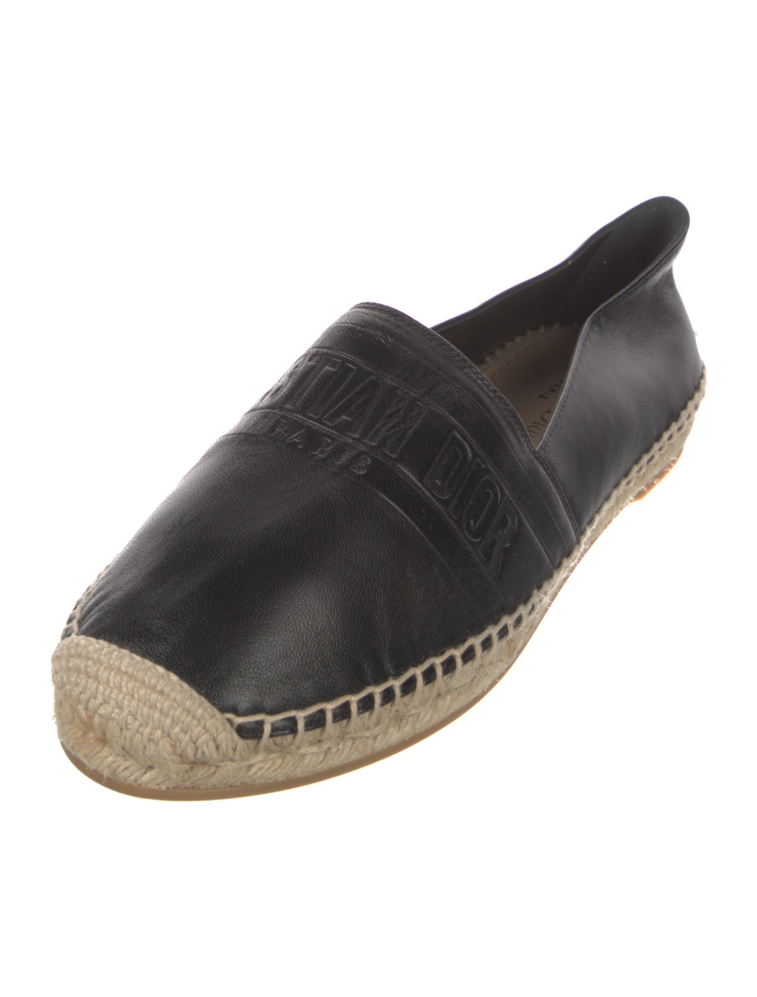 Christian Dior Leather Espadrilles