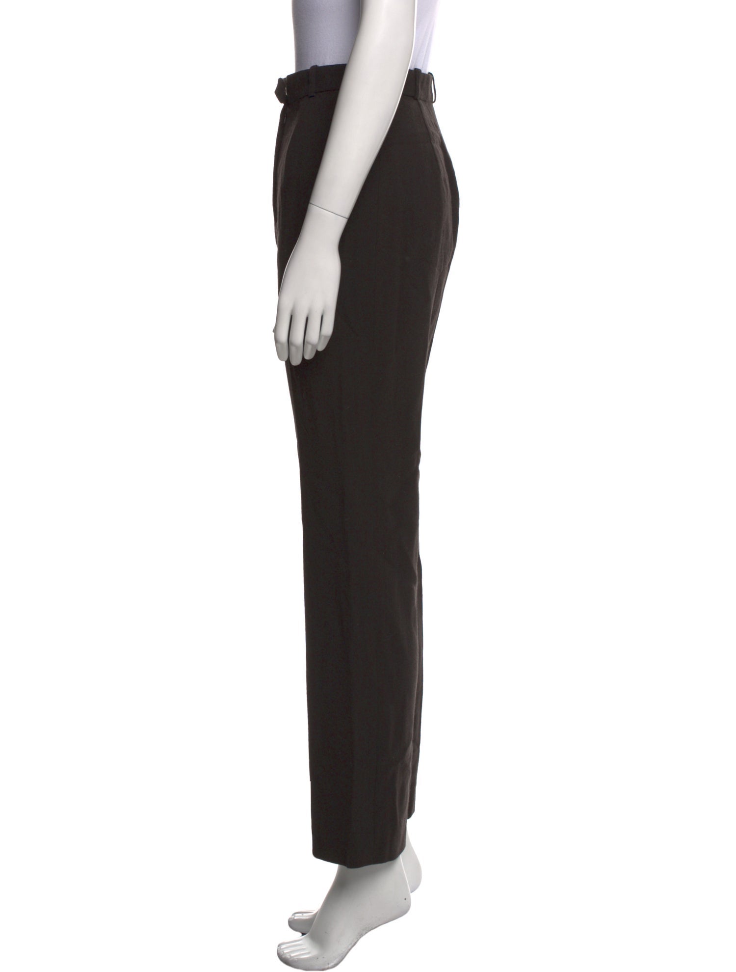 Christian Dior Wool Straight Leg Pants