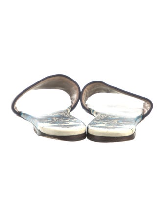 Christian Dior Dway Graphic Print Slides