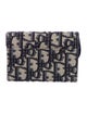 Christian Dior Saddle Cardholder Oblique Jacquard Compact Wallet