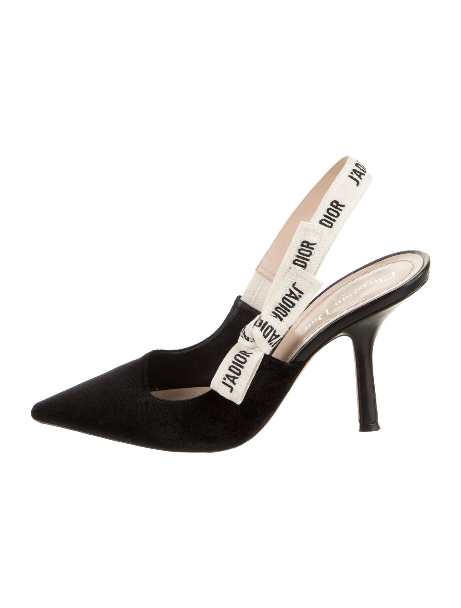 Christian Dior J'Adior Velvet Slingback Pumps