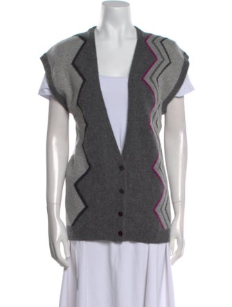 Christian Dior Lambswool Striped Sweater