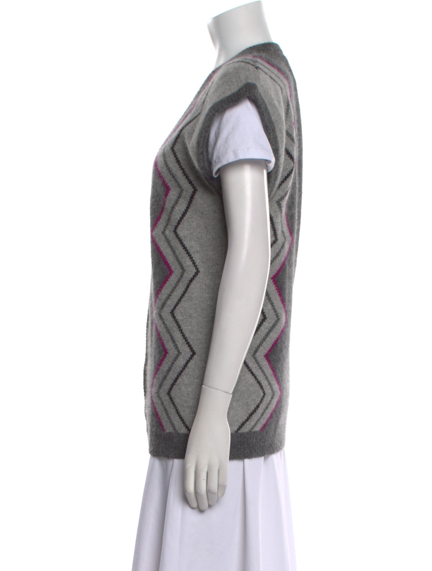 Christian Dior Lambswool Striped Sweater