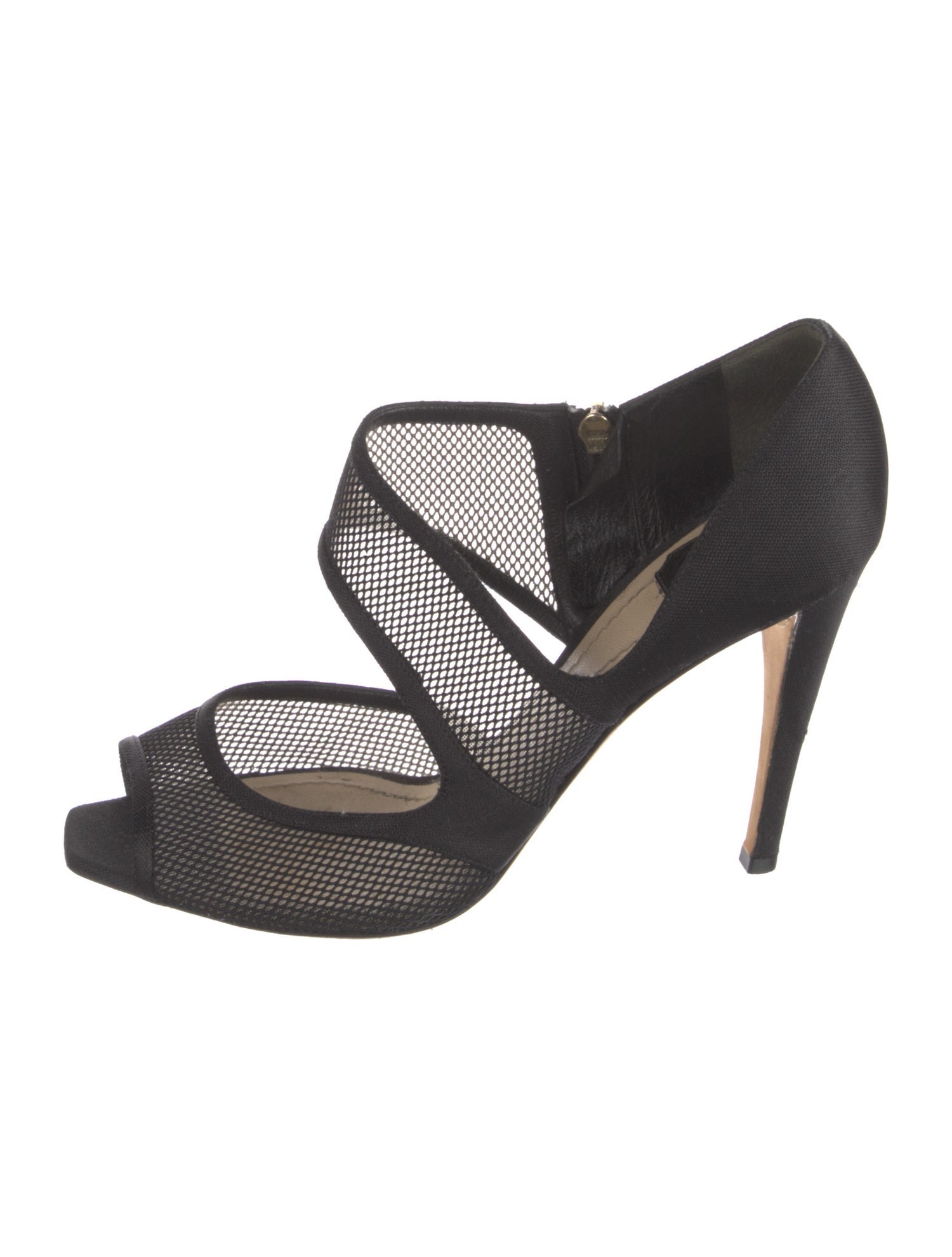Christian Dior Mesh Accents Sandals