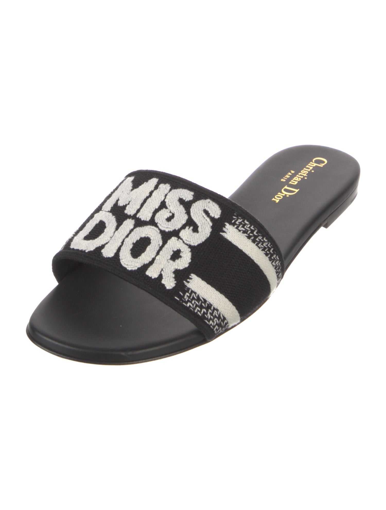 Christian Dior Dway Canvas Flats