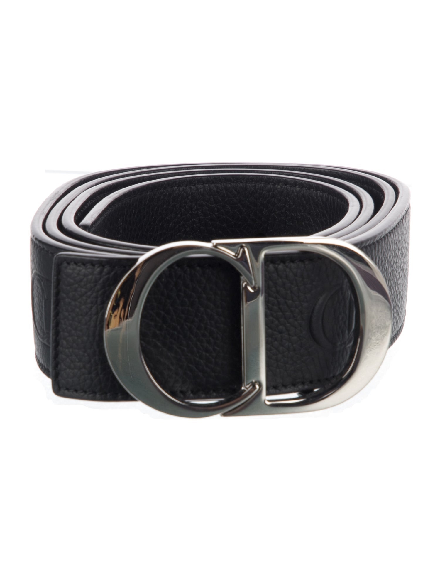 小物 Shawn Stussy Belt DIOR x Shawn Stussy Leather Belt - Black Belts, Accessories