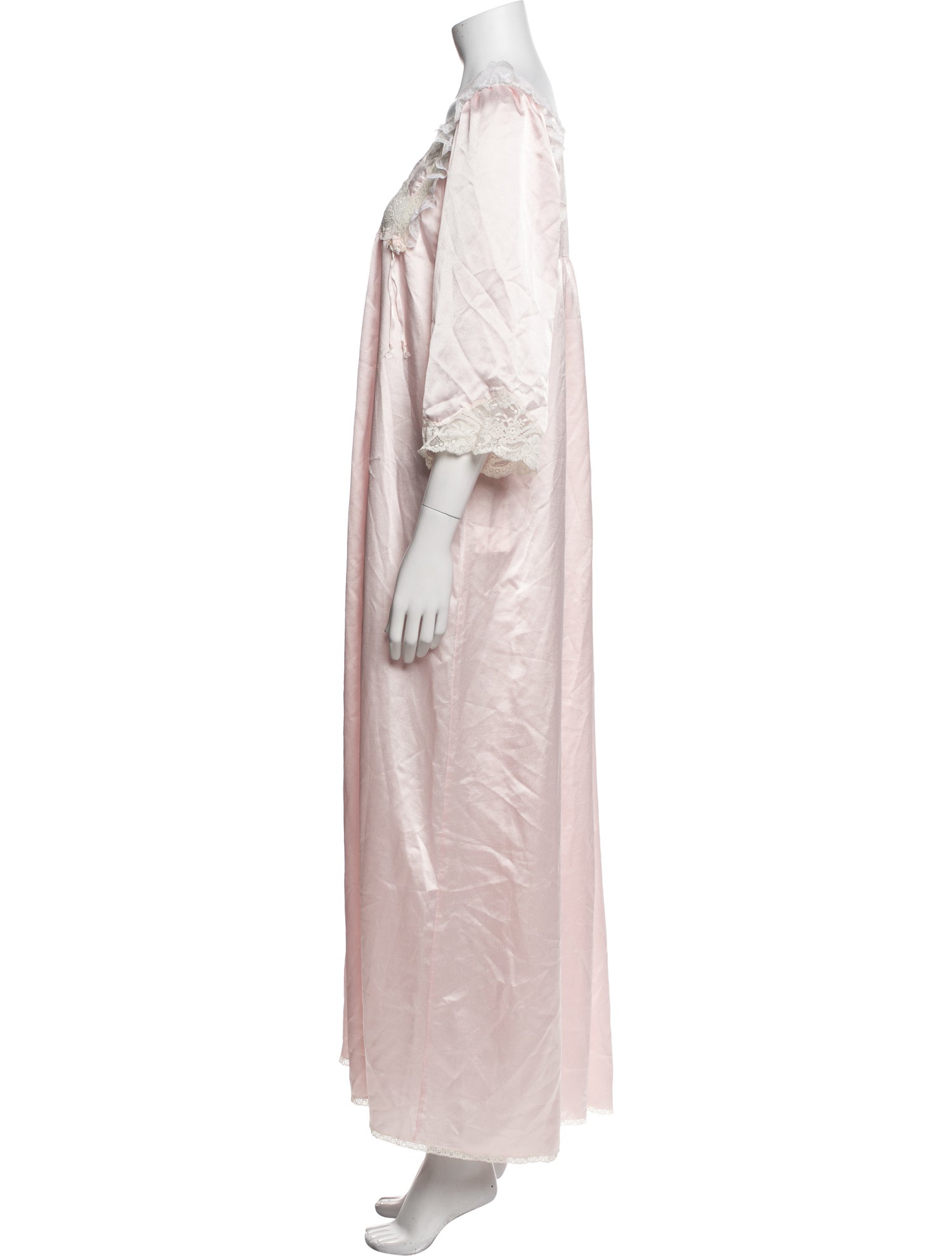 Christian Dior Embroidered Accent Nightgown