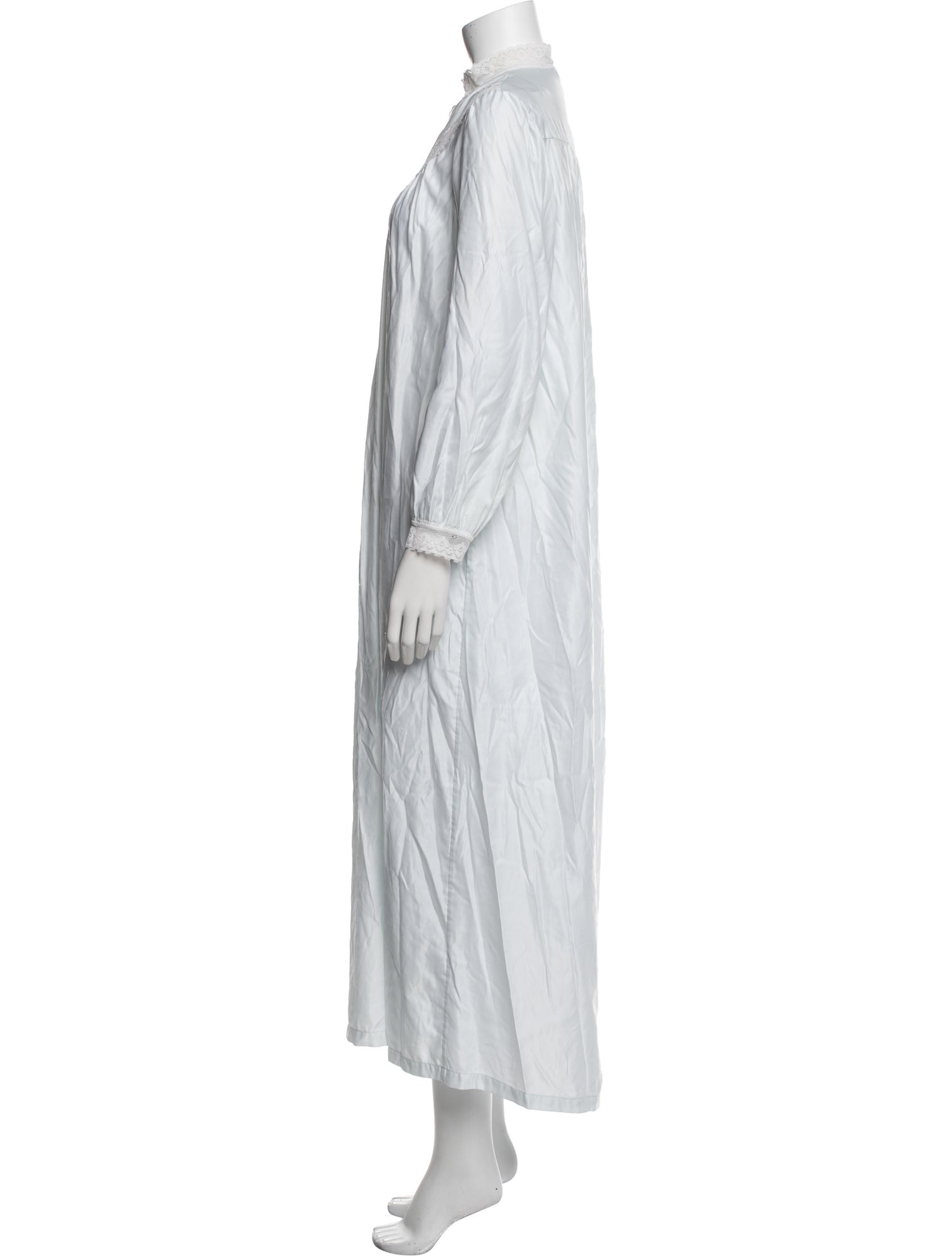 Christian Dior Vintage Embroidered Accent Nightgown