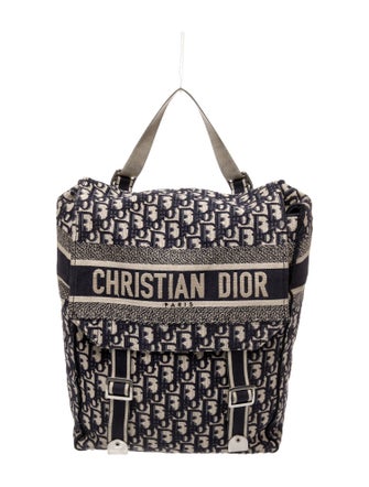 Christian Dior Oblique Jacquard Backpack