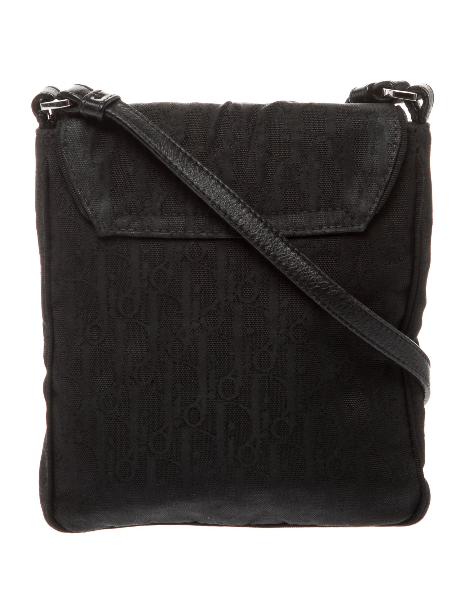 Christian Dior Oblique Jacquard Crossbody Bag Mini Vintage