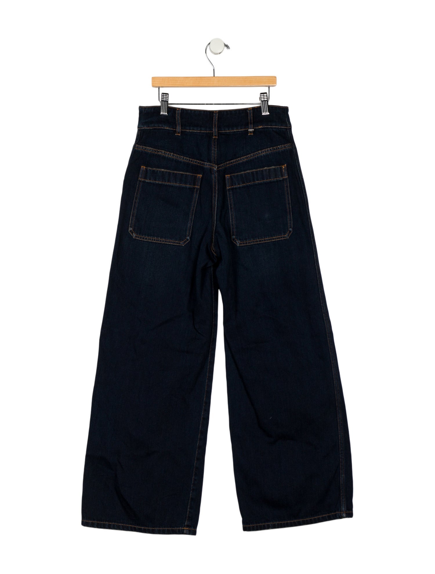Christian Dior High-Rise Wide Leg Jeans