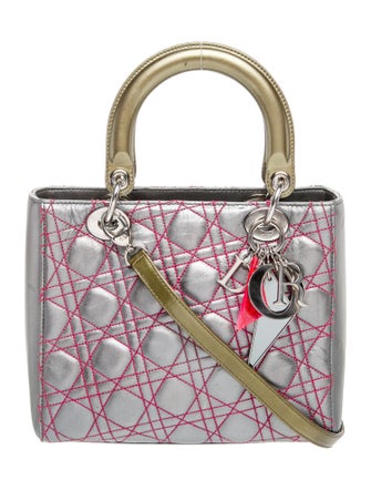 Christian Dior Cannage Lady Dior Medium