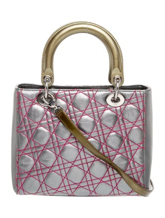 Christian Dior Cannage Lady Dior Medium