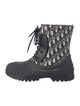 Christian Dior Oblique Jacquard Rubber Rain Boots