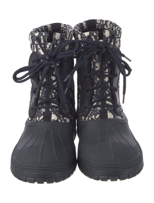 Christian Dior Oblique Jacquard Rubber Rain Boots