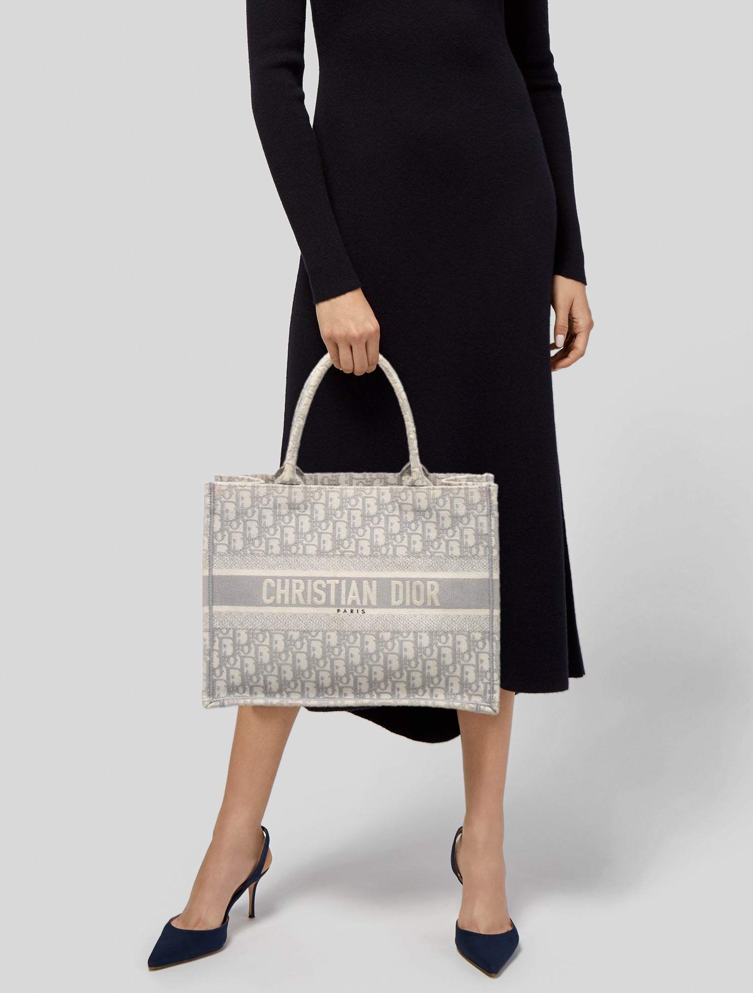 Christian Dior Oblique Jacquard Book Medium