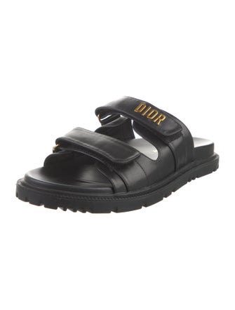 Christian Dior Leather Slides