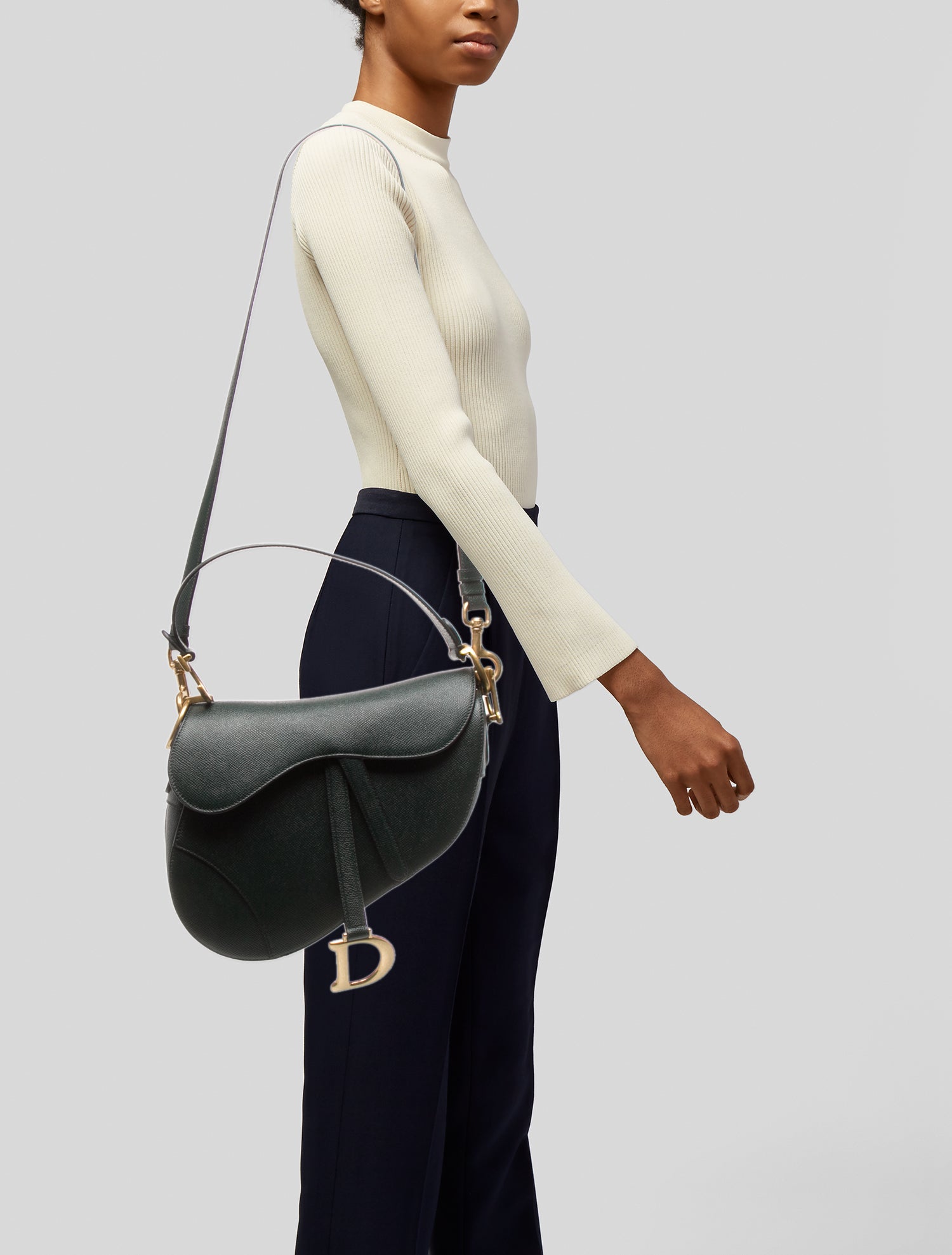Christian Dior Leather Saddle w/ Tags