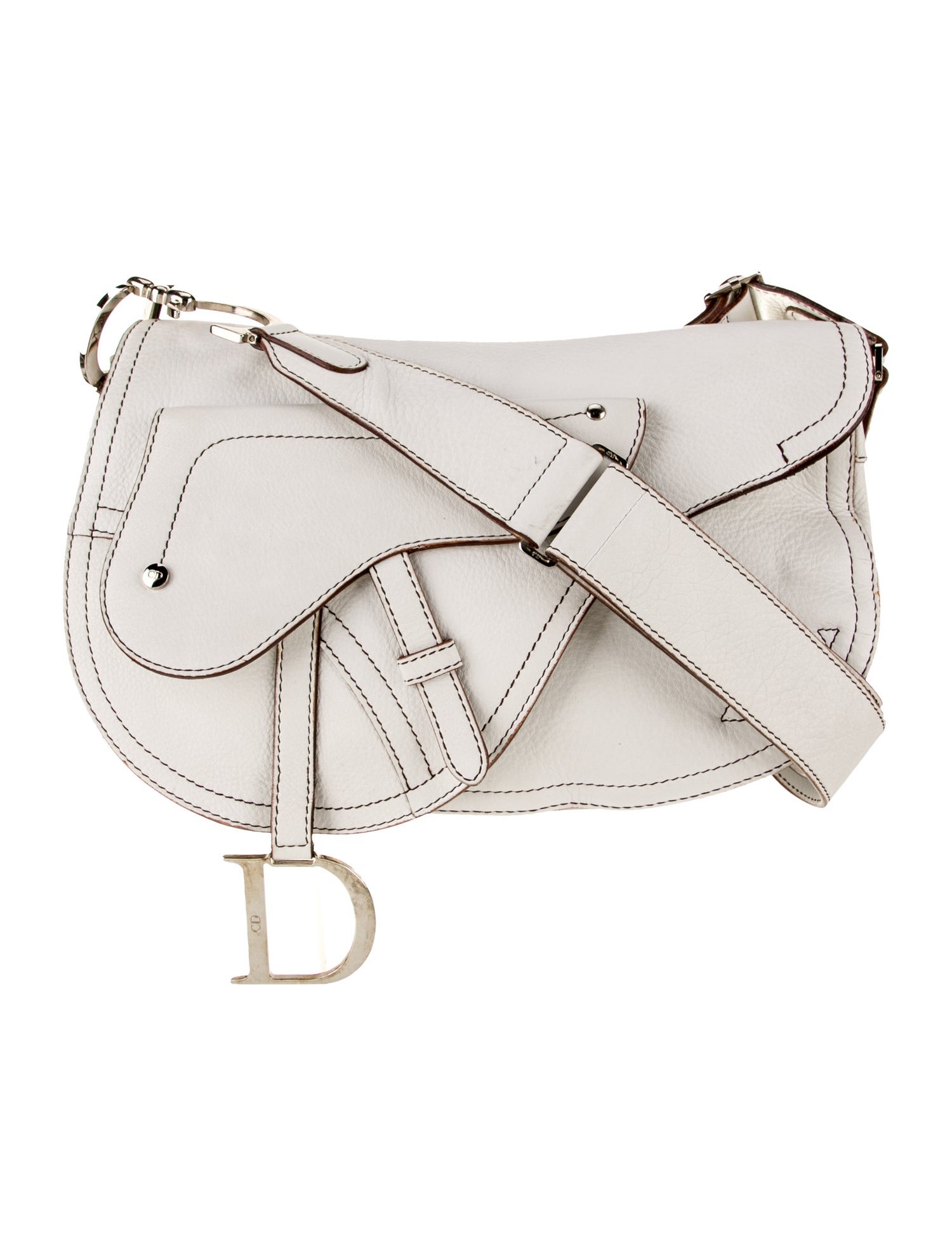 Christian Dior Leather Vintage Saddle Vintage