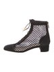 Christian Dior Suede Lace-Up Boots