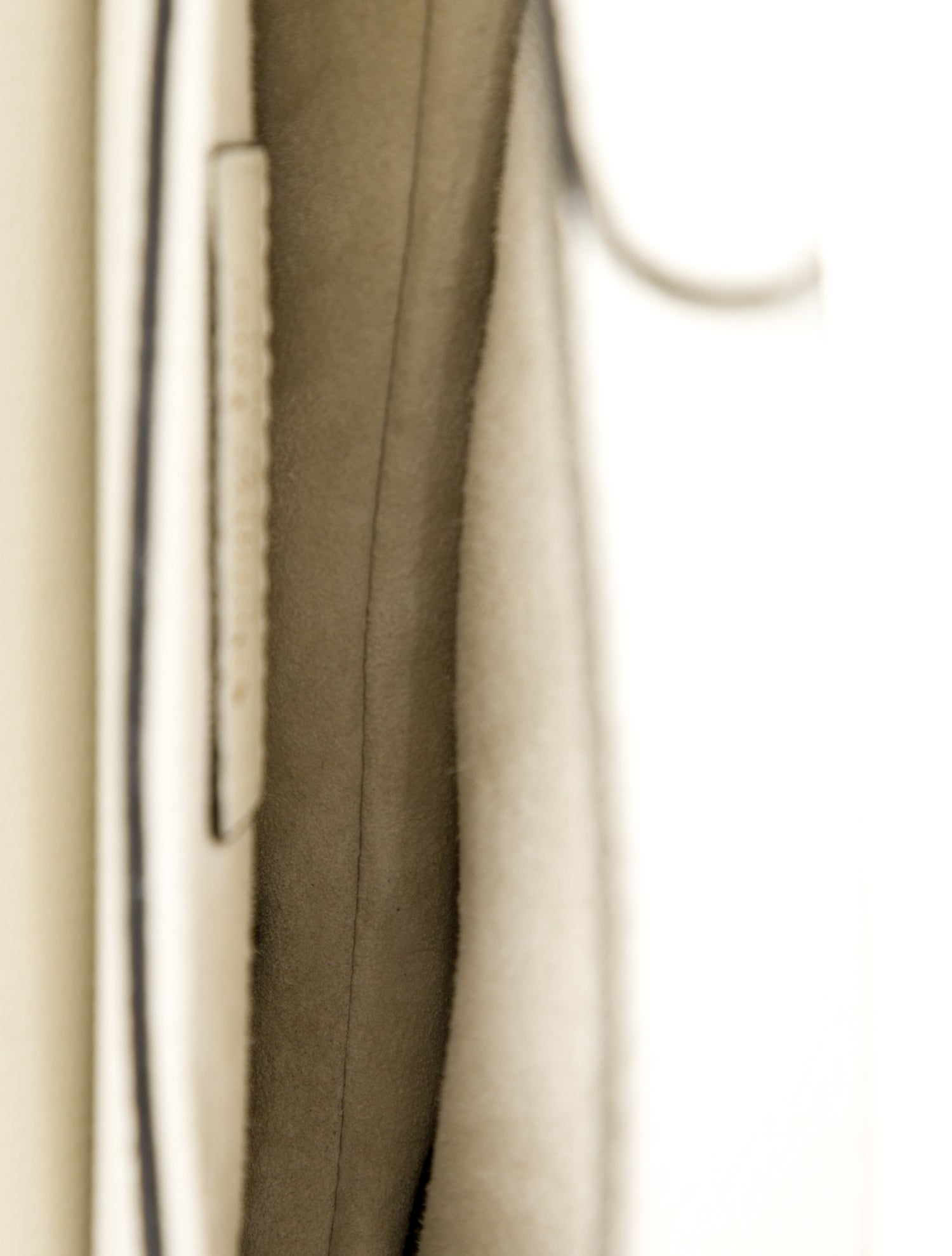 Christian Dior Leather Saddle Micro