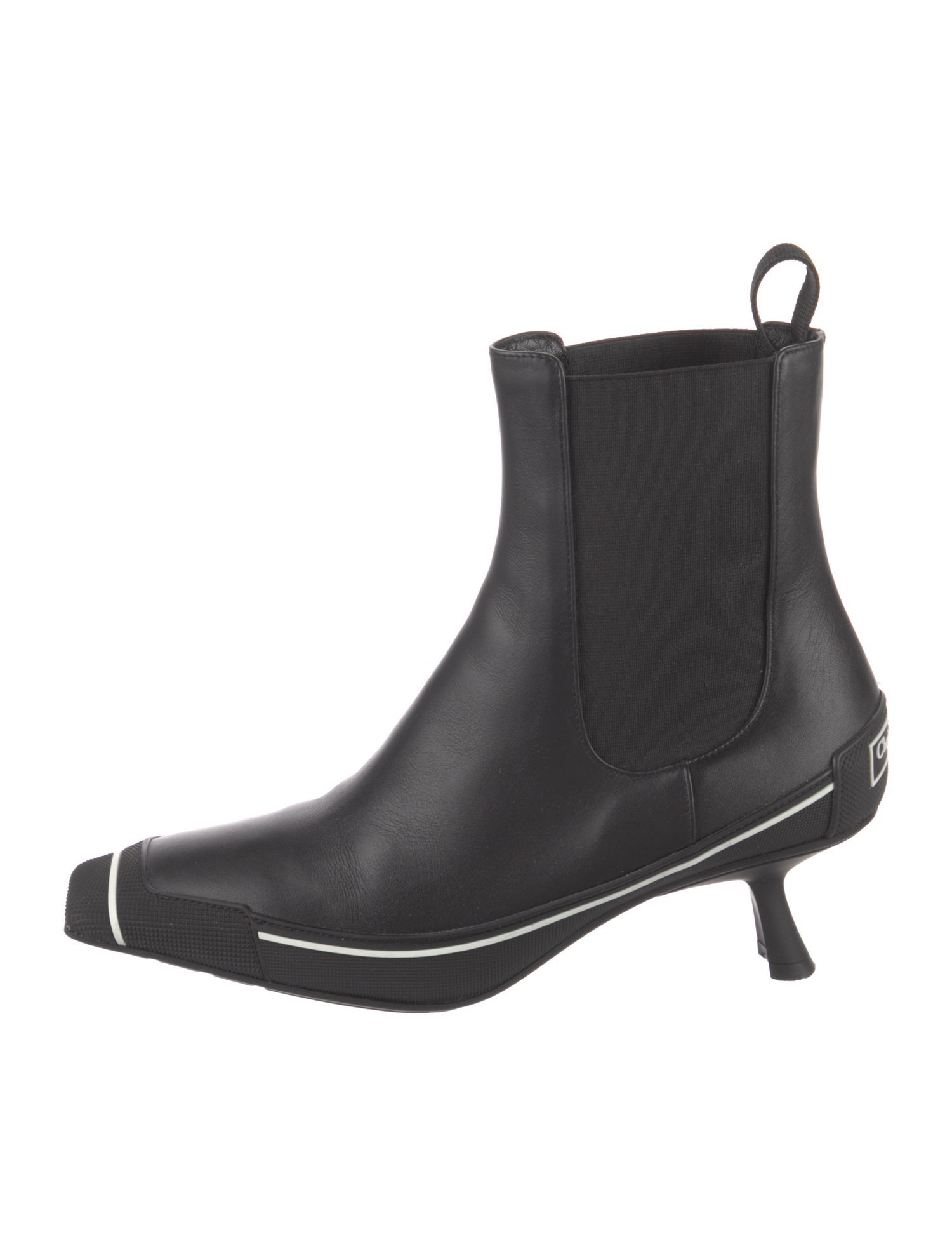 Christian Dior Leather Chelsea Boots