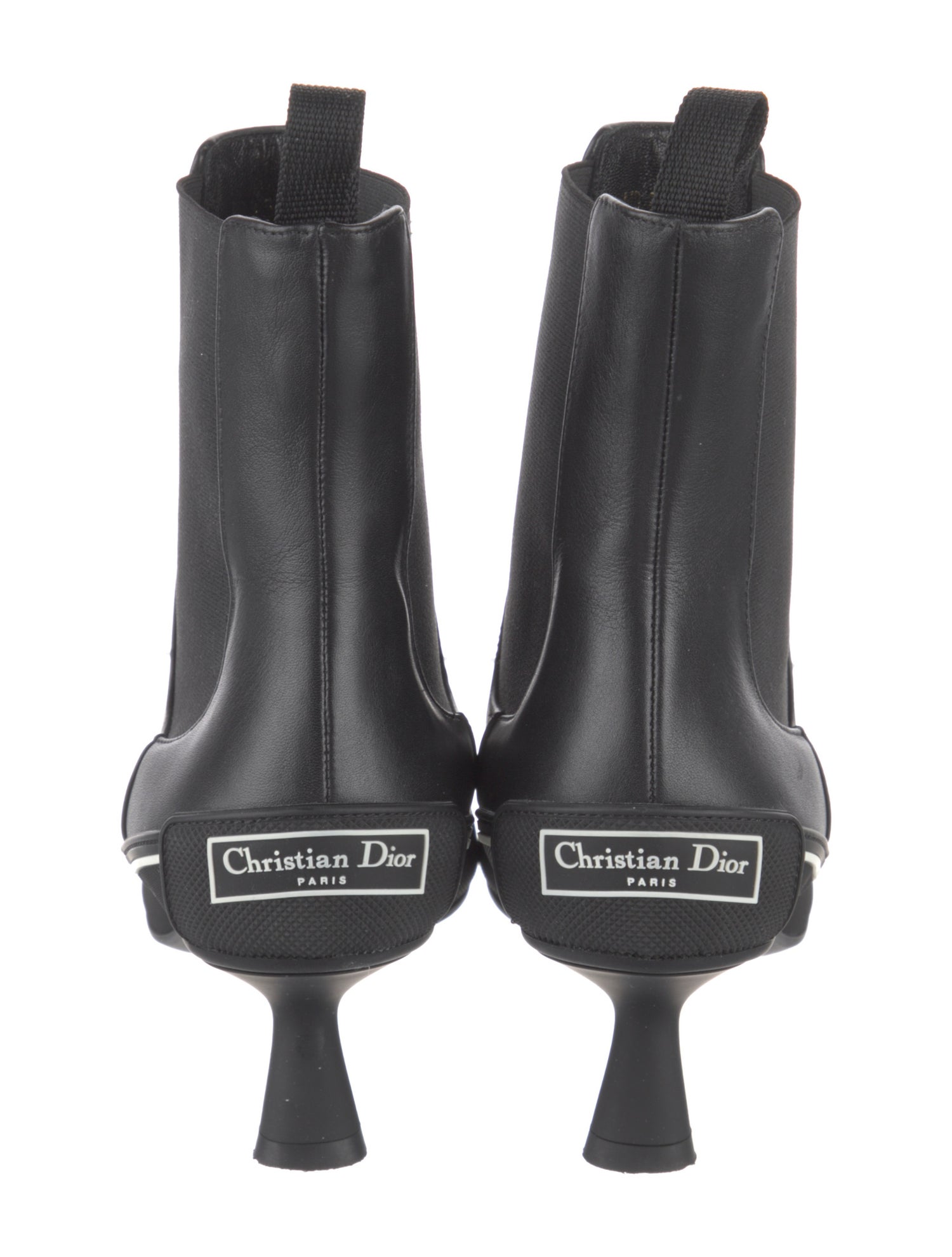 Christian Dior Leather Chelsea Boots