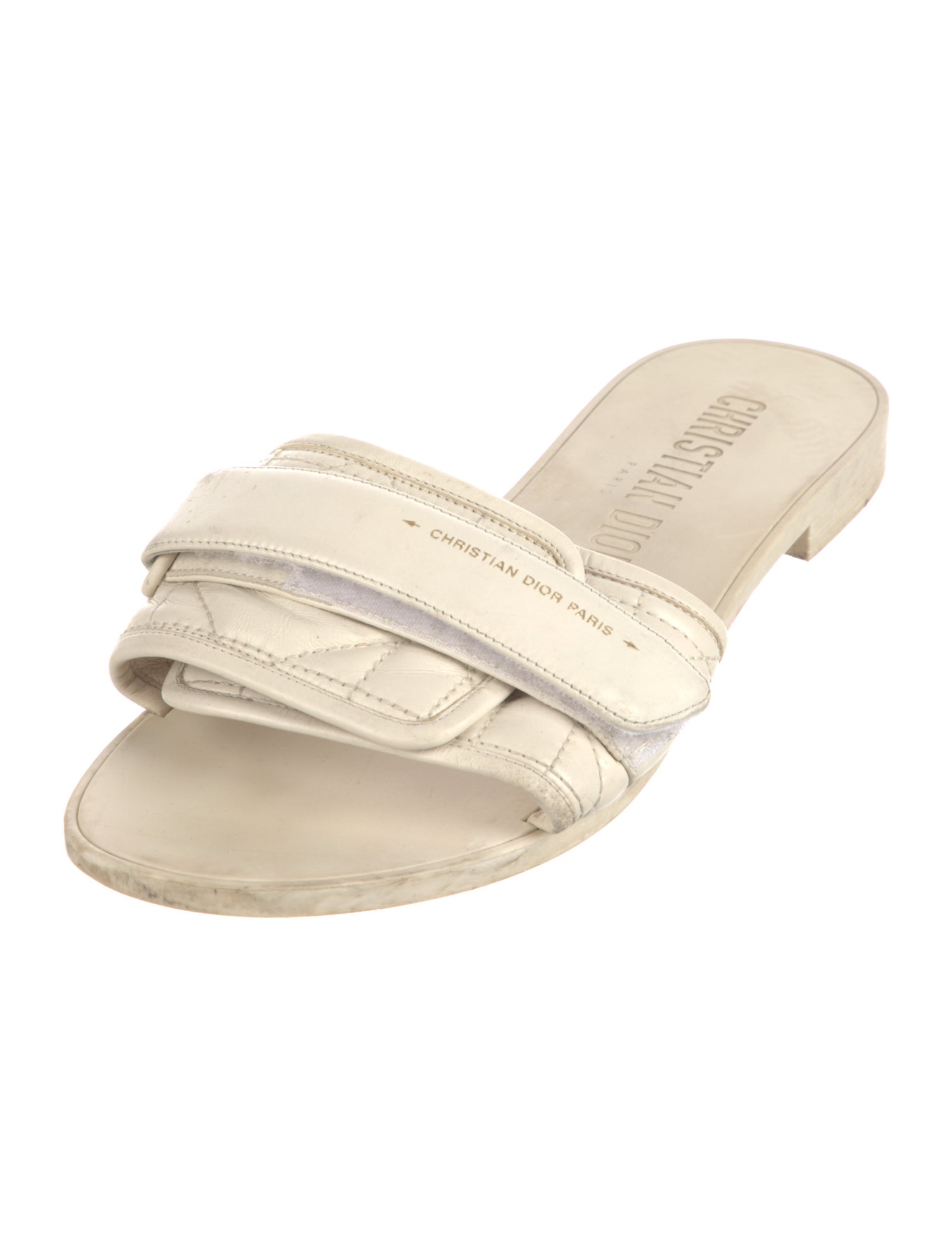 Christian Dior Leather Slides