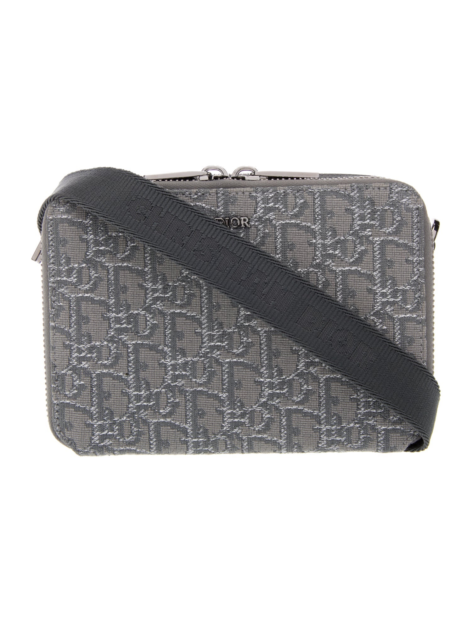 DIOR MEN Oblique Jacquard Messenger Bag