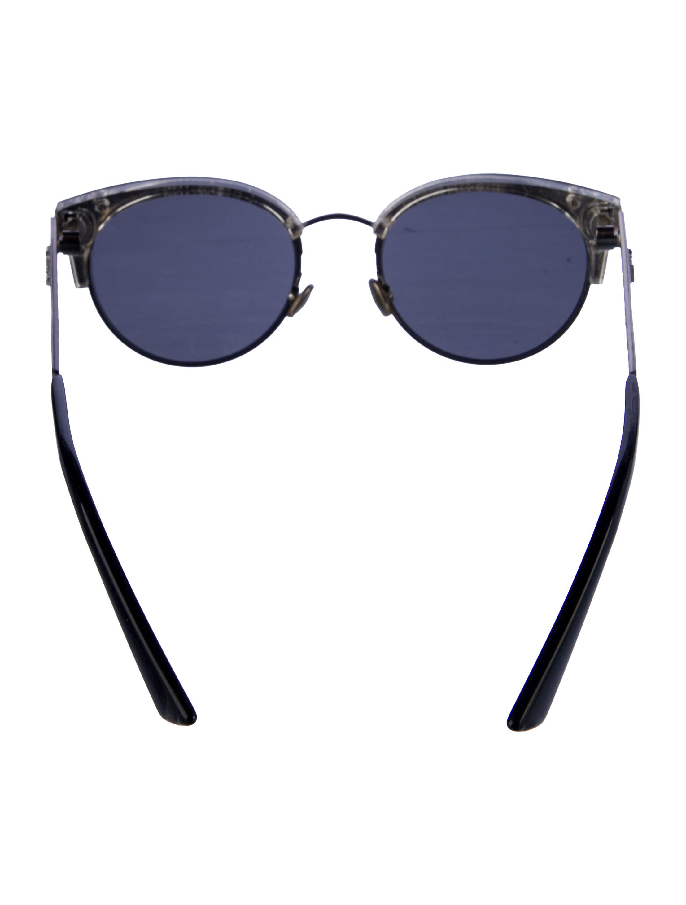 Christian Dior Cannage Pattern Wayfarer Sunglasses