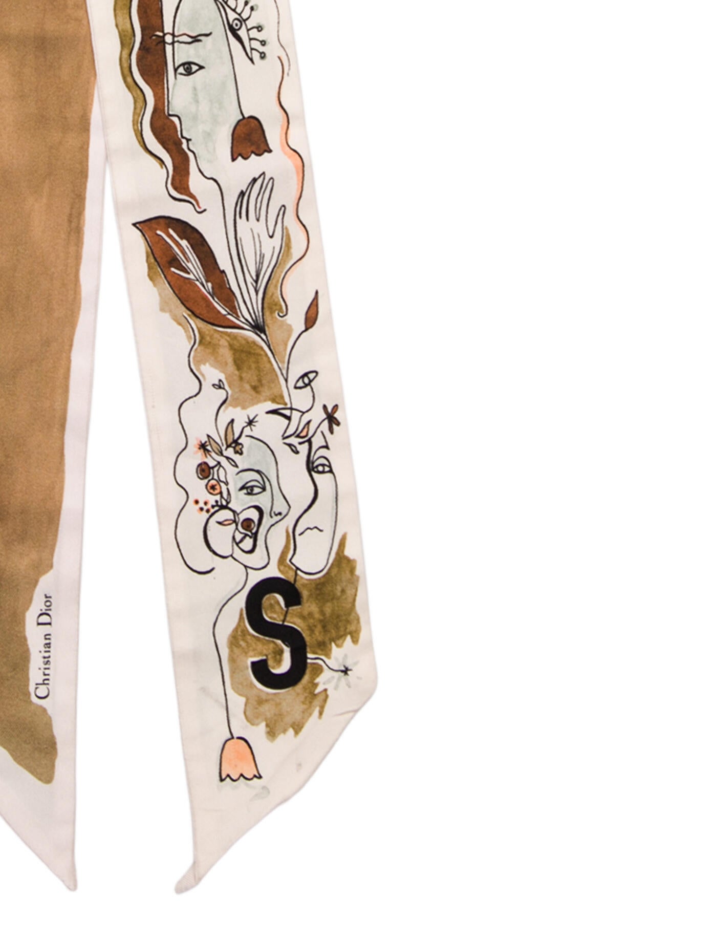 Christian Dior Silk Printed Scarf