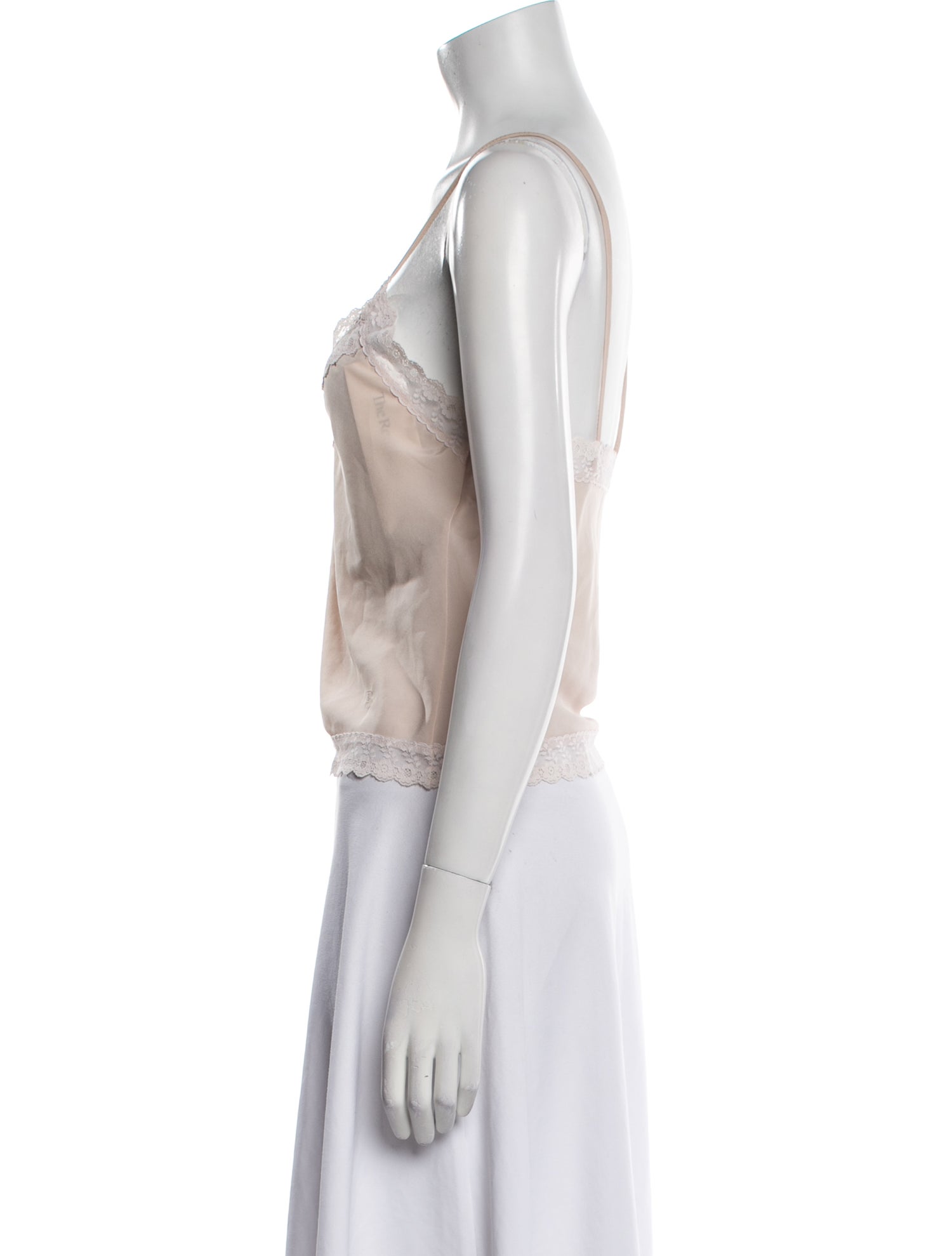 Christian Dior Square Neckline Sleeveless Crop Top