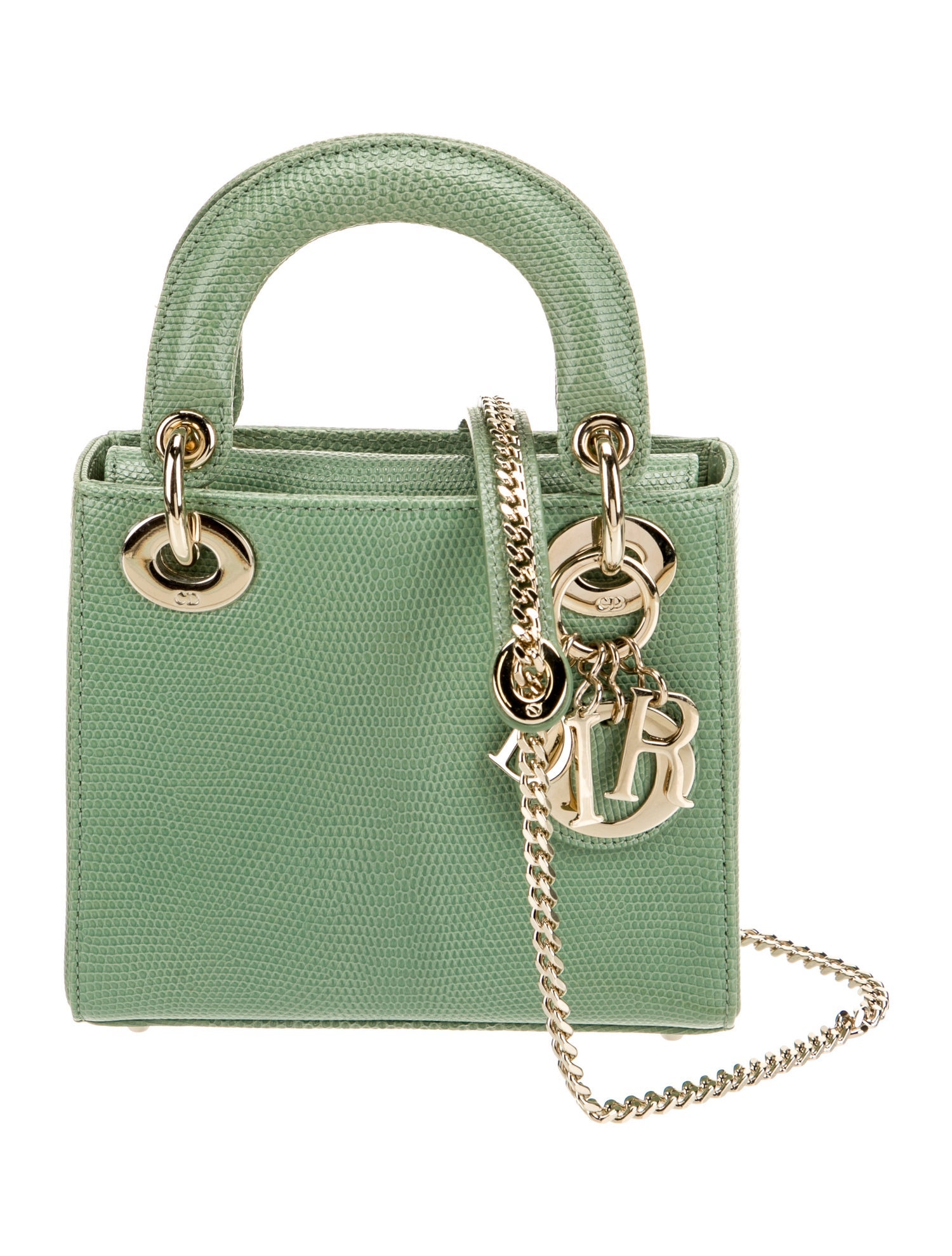 Christian Dior Lizard Lady Dior Mini
