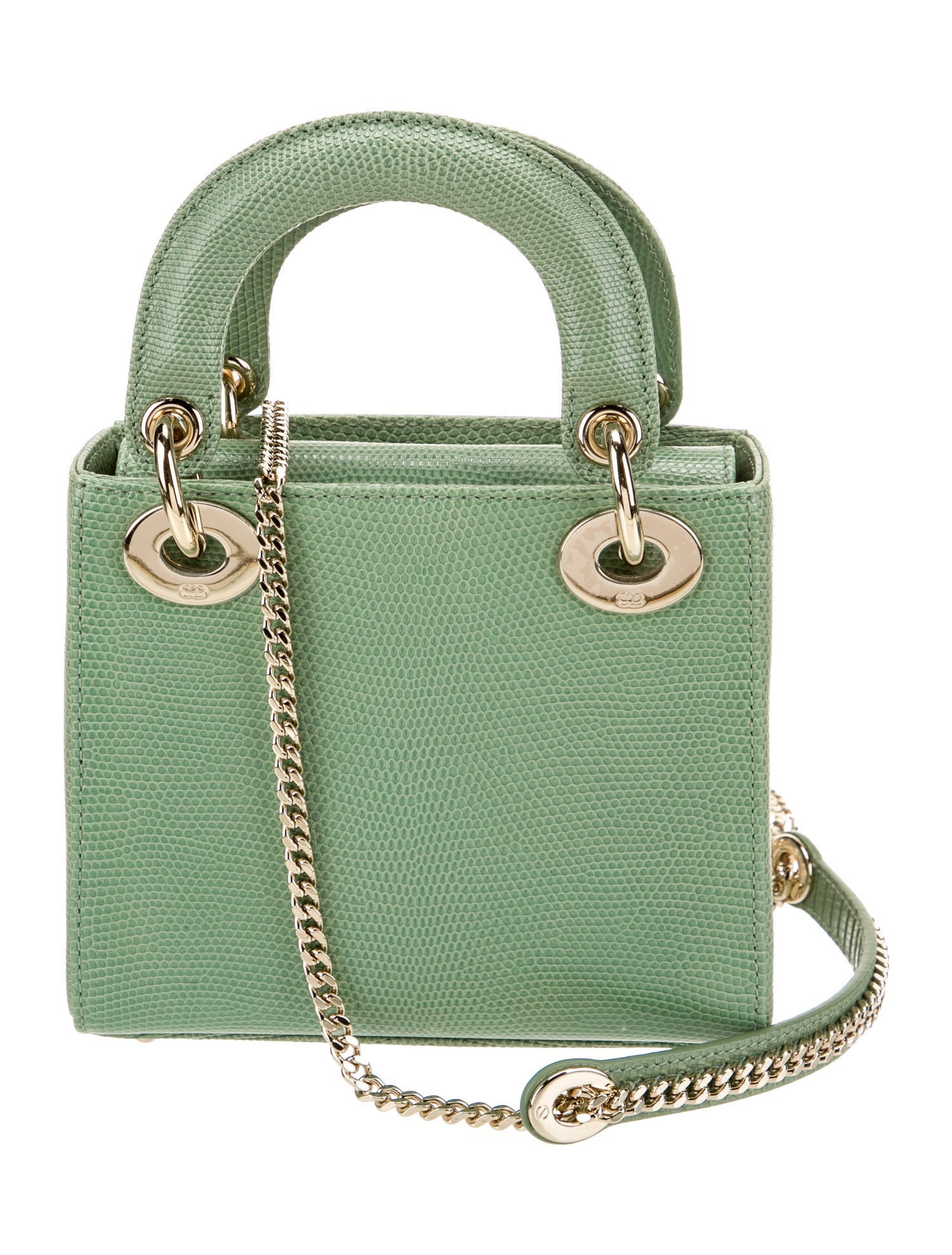 Christian Dior Lizard Lady Dior Mini