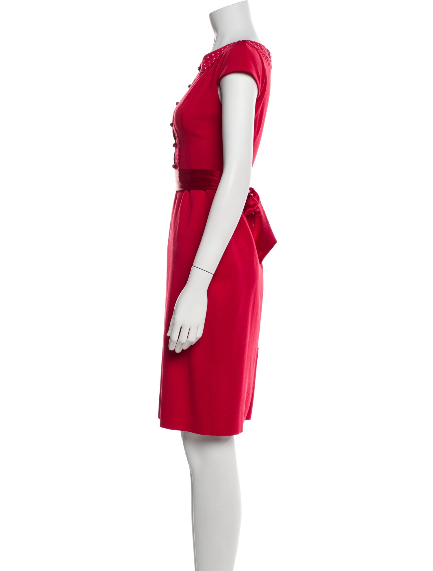 Christian Dior Vintage Knee-Length Dress