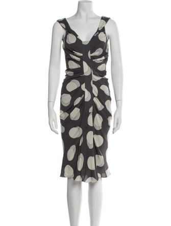 Christian Dior Vintage Midi Length Dress