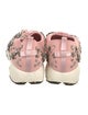 Christian Dior Mesh Bow Accents Sneakers