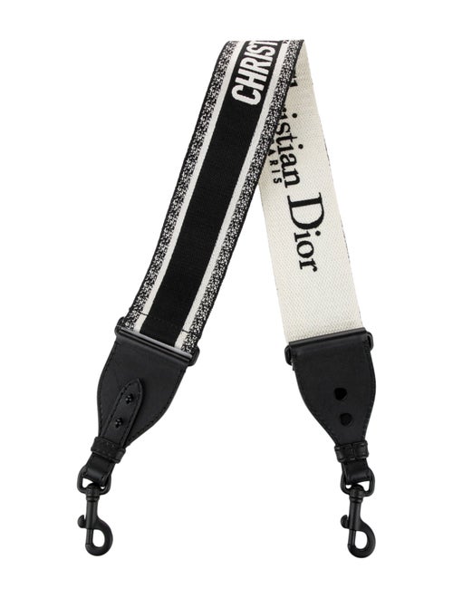 Christian Dior Pattern Print Fabric Bag Strap