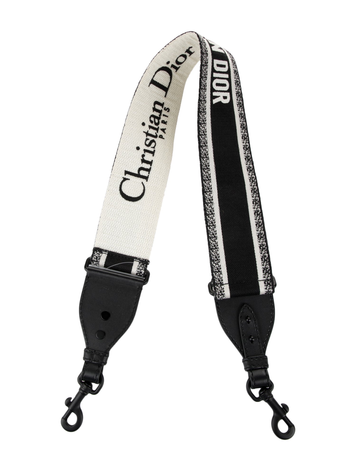 Christian Dior Pattern Print Fabric Bag Strap