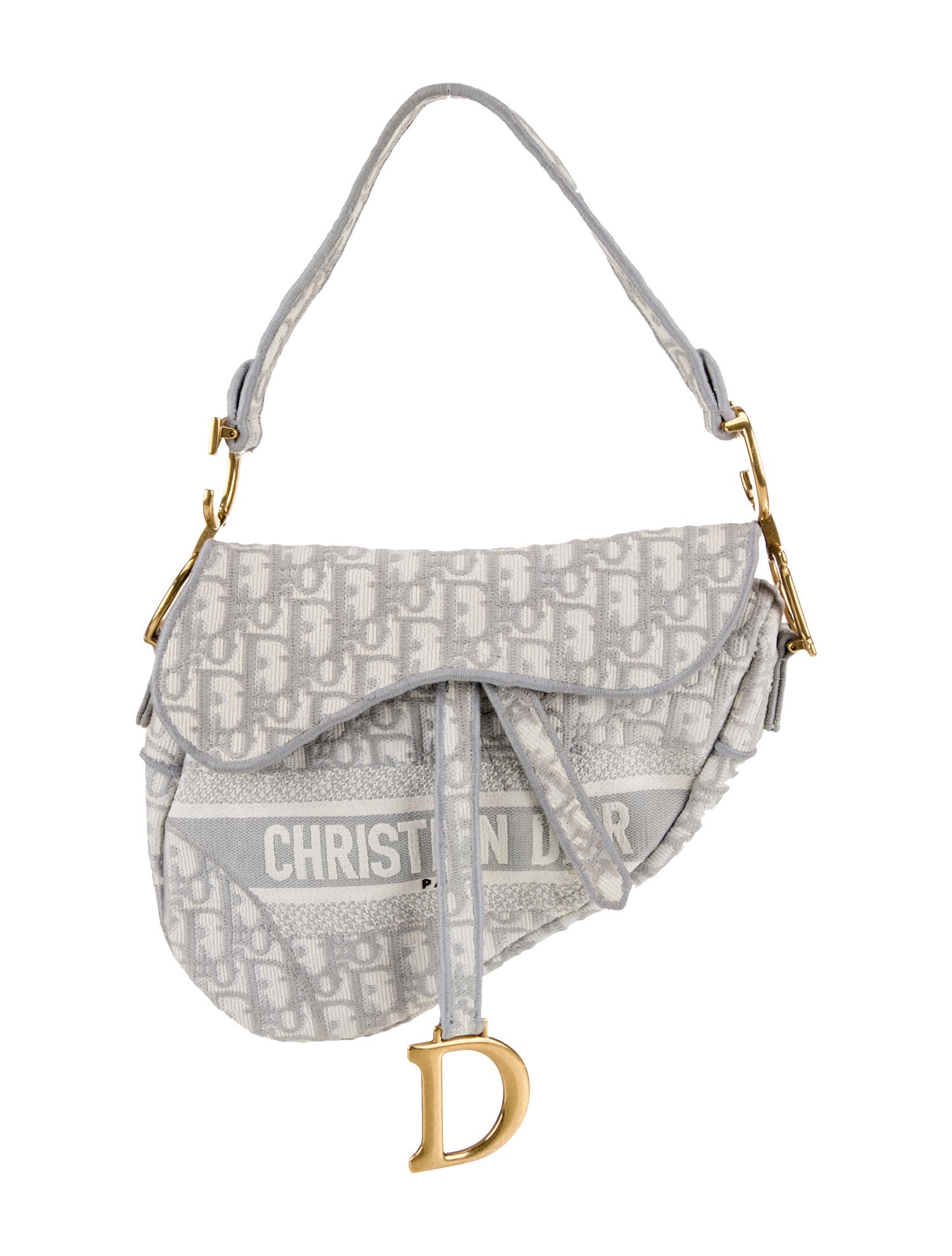 Christian Dior Oblique Jacquard Saddle