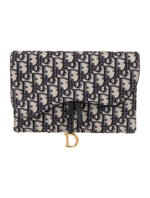 Christian Dior Oblique Jacquard Saddle