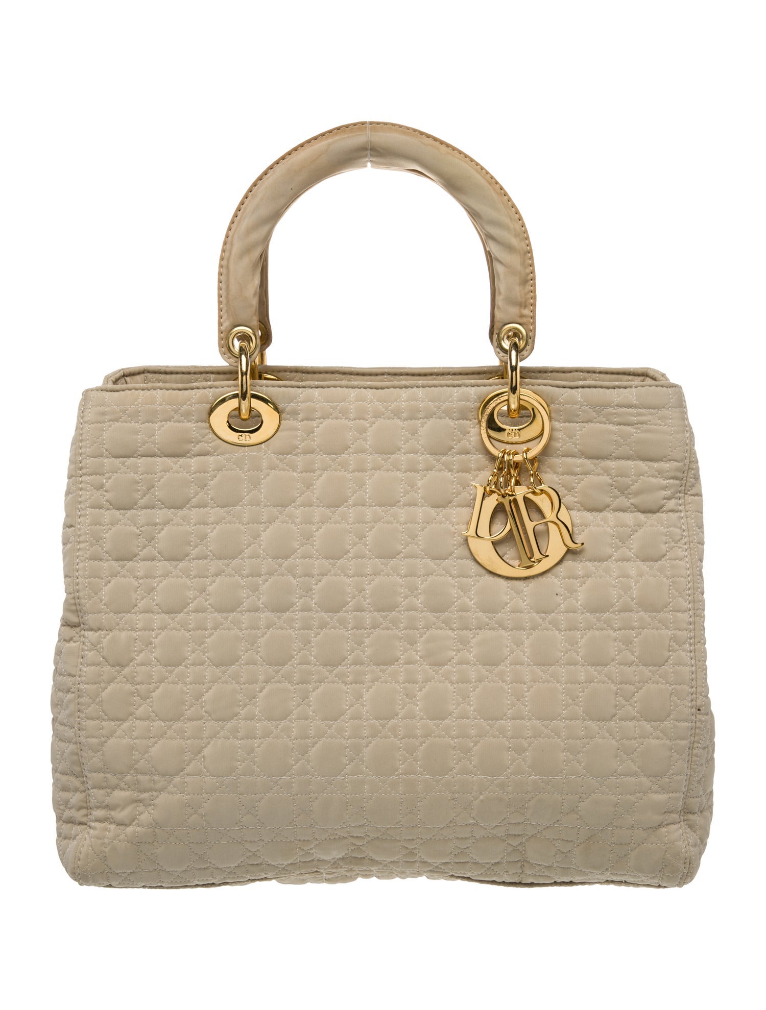 Christian Dior Leather Lady Dior Large Vintage